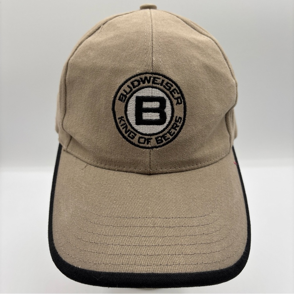 Budweiser King of Beers Capstone Tan/Black Adjustable Hat OSFM
